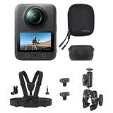 DJI Osmo 360 Road Cycling First-Person Combo, 360 Camera with 1-Inch 360 Imaging, Native 8K 360 Video, 4K/120fps & 170 Boost Vid