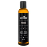 Live Bearded Beard Wash, 8 fl oz - Water-Based Face Cleanser with All-Natural Ingredients for a Gentle, Deep Clean - Made in the