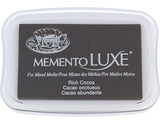 Tsukineko Memento Luxe Mixed Media Inkpad, Rich Cocoa