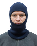 Zacharias MenS Winter Woolen Full Face Cover Balaclava Monkey Cap (Blue_Free Size) (Pack Of 1)