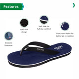 Ortho Joy Doctor Orthopedic Slippers For Ladies Daily Use/Mcr Chappals For Women,Navy Blue,9,B094VHLZYM