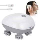 Signamio Electric Head Massager For Scalp With 360Degree Rotating Heads, 96 Silicon Kneading Points For Scalp Massage, 3 Modes 