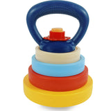 RAINBOW TOYFROG Kids Kettlebell - Fun Exercise Equipment and Stacking Toy Weights - Toddler Gym Workout Toys and Fitness Games -