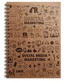 inr Artist WIRO Theme SMDM Sketch Book A6 Size (14.8 cm x 10.5 cm) 140 GSM (50 Sheets/100 Pages) Stitched Drawing Notebook