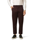 Toplot Men'S Formal Trousers || Slim Fit Men'S Wear Trousers || Stretchable Formal Pant Trousers || Trouser For Men (Formal-5181-Coffee-38),Coffee,38,B0DKBNSB45