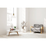Living District Destry 1 Light Chrome Pendant With Clear Glass