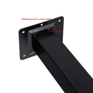 WUHUANGKAKA 28 Square Office Table Furniture Leg,28 Inch Adjustable Metal Furniture Legs,DIY Workbench,Casual Dining Table Cof