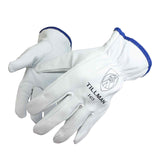 Tillman 1415L Top Grain Goatskin Drivers Gloves L, White