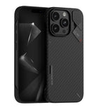 Aulumu A16 Aramid Fiber iPhone 16 Pro Case | 1500D Ultra Slim Woven | Real Cooling | Compatible with MagSafe
