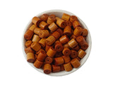 Wooden Beads 100pcs Tube Cylinder Wood Beads 8 x 8mm Loose Beads for Bracelet Necklace Jewelry Making Craft DIY (8 x 8mm, 1108, 
