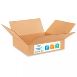 Medium Shipping & Moving Boxes 17x17x4 inches (10-Pack) - Extra Strength 200 lb vs Regular - Corrugated Packing Boxes - Cardboar