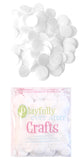 Playfully Ever After White Craft Felt Circles (1 Inch 200pc)
