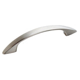 Arc 3 inch (76mm) Center-to-Center Satin Nickel Cabinet Pull - 10 Pack