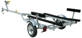 CE Smith 27660 2Foot Bunk Board GuideOn Adjustable Boat Trailer with HighGrade Marine Carpet Fabric Black