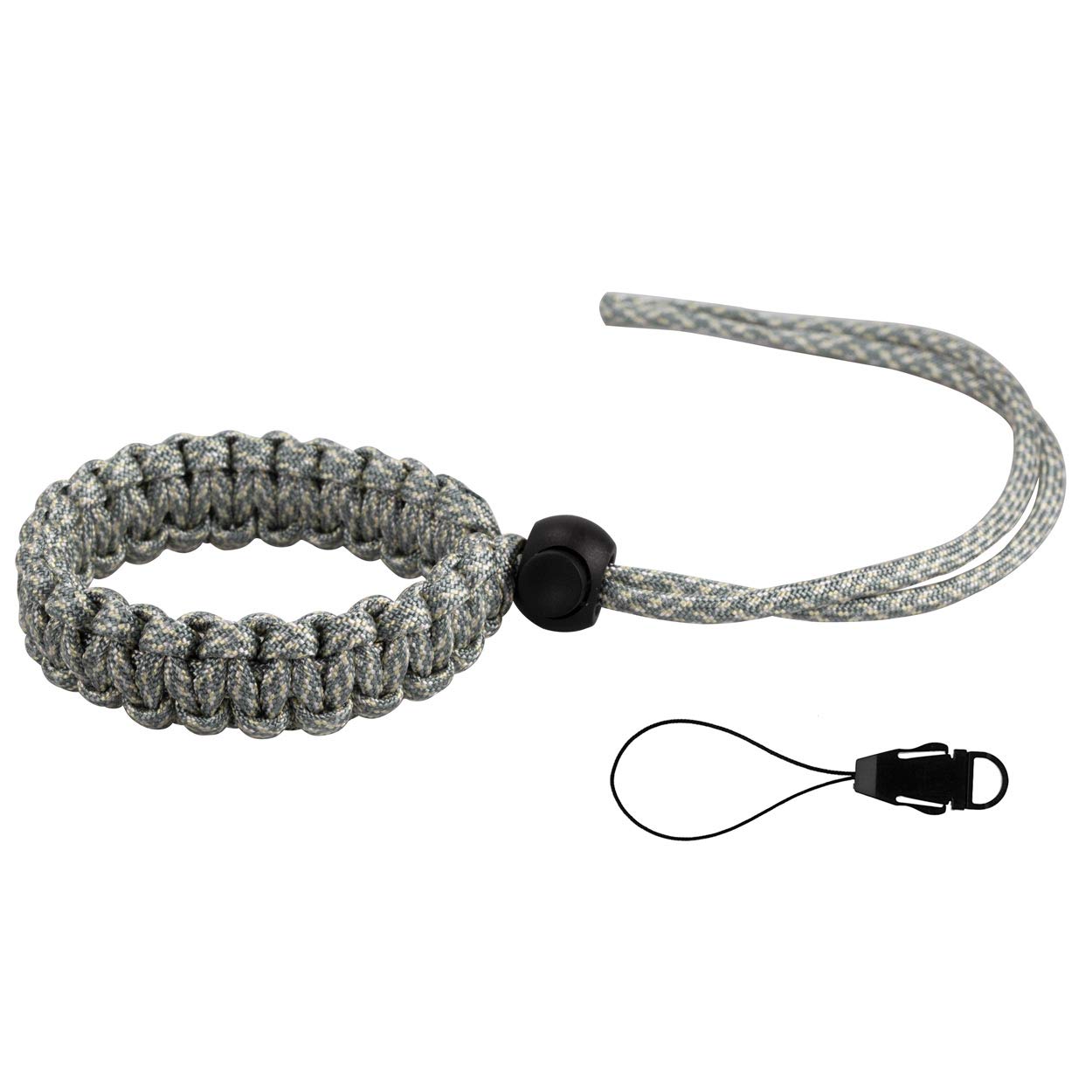 Allzedream Camera Wrist Strap Paracord Bracelet Adjustable for DSLR Binocular Cell Phone (Digital Camo)