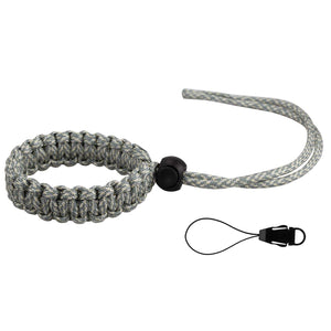Allzedream Camera Wrist Strap Paracord Bracelet Adjustable for DSLR Binocular Cell Phone (Digital Camo)