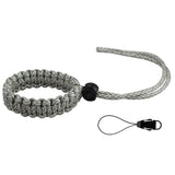 Allzedream Camera Wrist Strap Paracord Bracelet Adjustable for DSLR Binocular Cell Phone (Digital Camo)