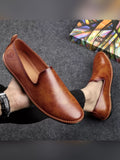 Shoetopia Comfortable Tan Loafers For Men /Uk6,Tan,6,B0BYP6VWM1