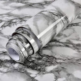 Yancorp 16x120 White and Black Contact Paper Removable Wallpaper Pull and Stick Countertops Black and White Marble Wallpaper Sel
