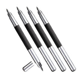 HEAVENGLOW 4Pcs Portable Tungsten Carbide Scriber Lettering Pen Engraving Pen Glass | Crafts | MultiPurpose Craft Supplies | Cr