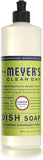 Mrs. Meyer's Clean Day Dish Soap, Lemon Verbena, 16-Ounce Bottles (Case of 18)