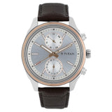 Titan Neo Analog Silver Dial Men'S Watch-Nm1733Kl02 / Nl1733Kl02/Np1733Kl02