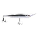 Berkley Krej Fishing Lure, Chrome, 100, 3.9 in., Designed for ForwardFacing Sonar, Equipped with Sharp Fusion19 Hook
