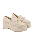 Shoetopia Stylish Solid Buckle Detailed Beige Pumps For Women & Girls /Eu36,Beige,3,B0DRJG7FTJ