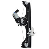 TRQ Front Left Power Window Regulator & Motor Assembly Drivers Side Compatible with 2012-2019 Fiat 500