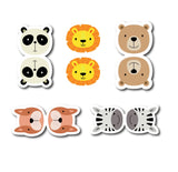 woopme Animal Magnetic Bookmark for Book Lovers Readers Students Gift Magnetic Page Clips Folding Set of 5