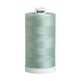Connecting Threads 100% Cotton Sewing Thread - 1200 Yard Spool (Misty Green)