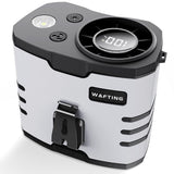 WAFTING Portable Waist Fan - High-Speed Belt Fan, 10-Speed Adjustable, 10000mAh Rechargeable, LED Display Shirt Air Conditioner 