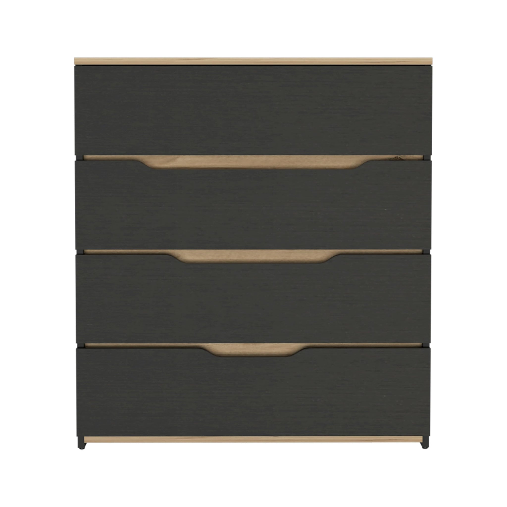 Zoe Dresser -Bedroom -Black / Light Oak