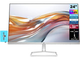 HP 24 FHD IPS (1920x1080) Monitor (Replaces M24FW) Bundle w/Docztorm Dock, 100Hz Refresh Rate, HDMI, VGA, Flicker-Free, Ideal fo