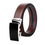 Zacharias MenS Faux Leather Belt (Gr63_Brown) (Free Size_Pack Of 1)