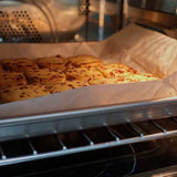 13 Inch Baking Pans Nonstick Set of 2, Walooza 13 X 11 X 1 Inch Cookie Sheet Replacement Toaster Oven Tray