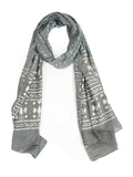 Style Shoes Women And Girls Cotton Tie Dye Scarfs Stoles Soft Comfortable Stylish(St98Grey)