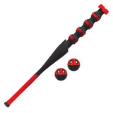 NERF Power Blast Kids Baseball Bat and Ball Set - Kids Plastic Bat with Extra Grip + Power Bands - Official NERF Plastic Basebal