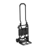 COSCO 12223BLK1E Shifter 2 in 1 Folding Hand Truck/Cart with Large Toe Plate, Black