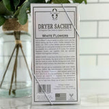 Le Blanc White Flowers Dryer Sachet - Double Pack