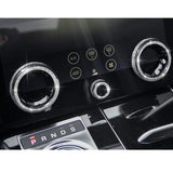 Microck Bling Accessories For Range Rover Evoque 2020-2022 And Velar 2018 2019 2020 2021 2022 Air Conditioner Switch Knob Cover