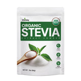 Viccoky Organic Stevia Powder 3oz (86g), Pure Stevia Extract Powder, Sugar-Free & 0 Calories, No Additives, Sugar Substitute, Na