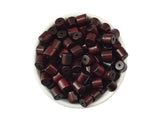 Wooden Beads 100pcs Tube Cylinder Wood Beads 8 x 8mm Loose Beads for Bracelet Necklace Jewelry Making Craft DIY (8 x 8mm, 1105, 