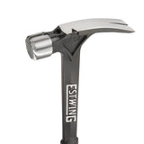 Estwing Ultra Series Hammer - 19 Oz Rip Claw Framer With Milled Face & Genuine Leather Grip - E19Sm
