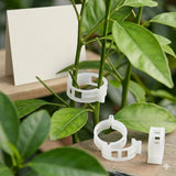 T Essentials Plant Support Garden Clips For Plants & Vines, 100 Pcs Tomato Trellis Clips For Vegetables, Beans, Flowers & Fruits
