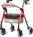 VOVCIC Walkers for Seniors, Z11 Rollator Walker with Seat, Max 380 lbs, Avant Walkers with Ergo Seat & Backrest, Foldable Rollat