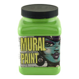 Chroma Acrylic Mural Paint for Interior and Exterior Murals Lightfast, Mixable, HardWearing Vibrant Pigment, 16 Oz Slime (247