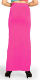 Shasmi Women Solid Saree Shapewear (Soft Shapewear) (S, Drak Pink)
