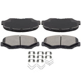 ECCPP D914-7795 4pcs Front Ceramic Disc Brake Pad Set - Fit Acura ILX 2013-2015 & Honda Civic 2012-2021, CR-V 2002-2006, 2012-20