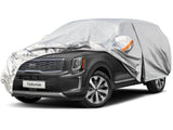Kayme 6 Layers SUV Car Cover Custom Fit for Kia Telluride (2016-2025) Waterproof All Weather for Automobiles, Outdoor Full Cover